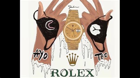 rolex ayo and teo traduzione|roley lyrics.